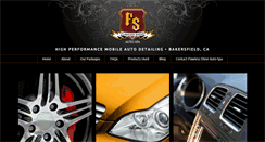 Desktop Screenshot of flawlessshineautospa.com